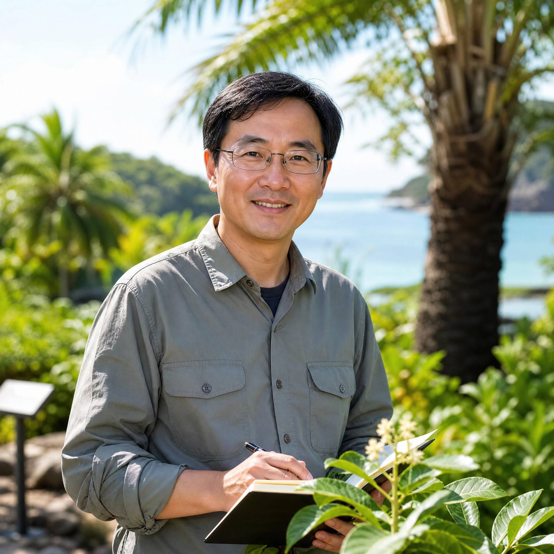 海角社区植物专家王建林